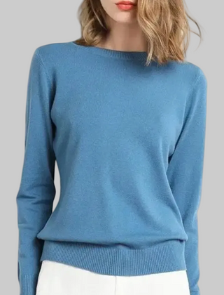 Women’s Elegant Winter Knit Sweater | O-Neck
