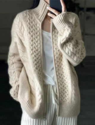 Neri | Gemütliche Kaschmir-Strickjacke