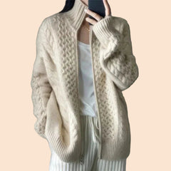 Neri | Gemütliche Kaschmir-Strickjacke