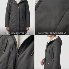 WINTERPARKA MET FLEECEVOERING VOOR VROUWEN