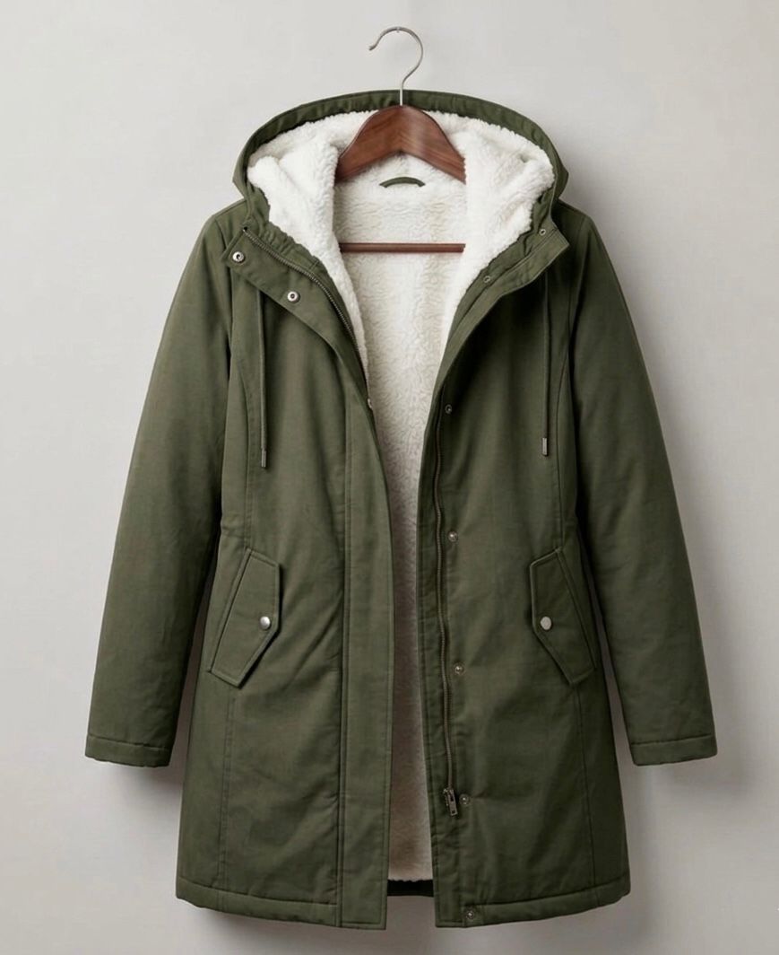 WINTERPARKA MET FLEECEVOERING VOOR VROUWEN