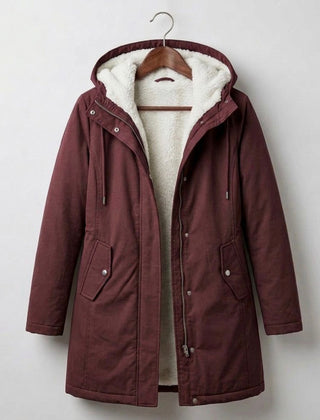 WINTERPARKA MET FLEECEVOERING VOOR VROUWEN