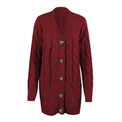 Natalia | Strickjacke mit Knopfleiste