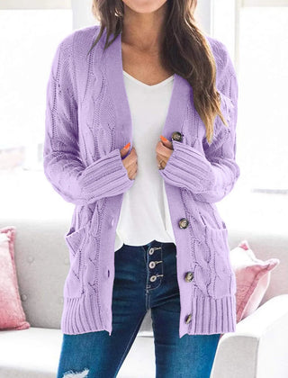 Natalia | Strickjacke mit Knopfleiste