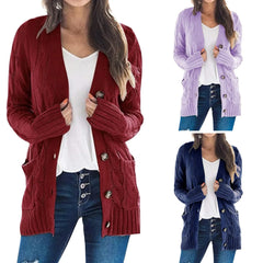 Natalia | Strickjacke mit Knopfleiste
