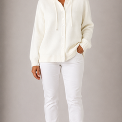 Xalviere | Bella Cozy Hooded Knit Cardigan Dames