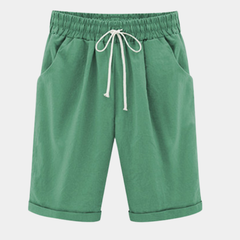 TIMELOZE KATOENEN SHORTS VOOR VROUWEN