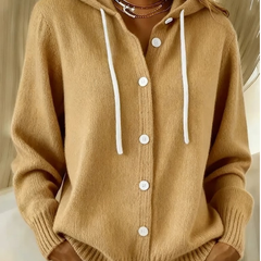Xalviere | Bella Cozy Hooded Knit Cardigan Dames