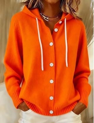 Xalviere | Bella Cozy Hooded Knit Cardigan Dames
