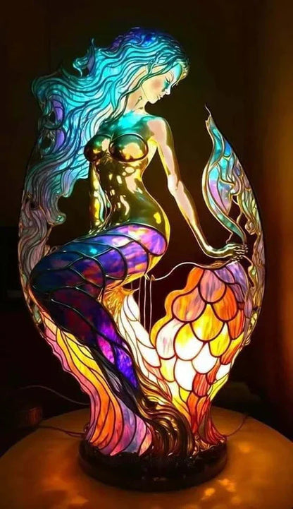 VitraFauna | Stained Glass Animal Table Lamp