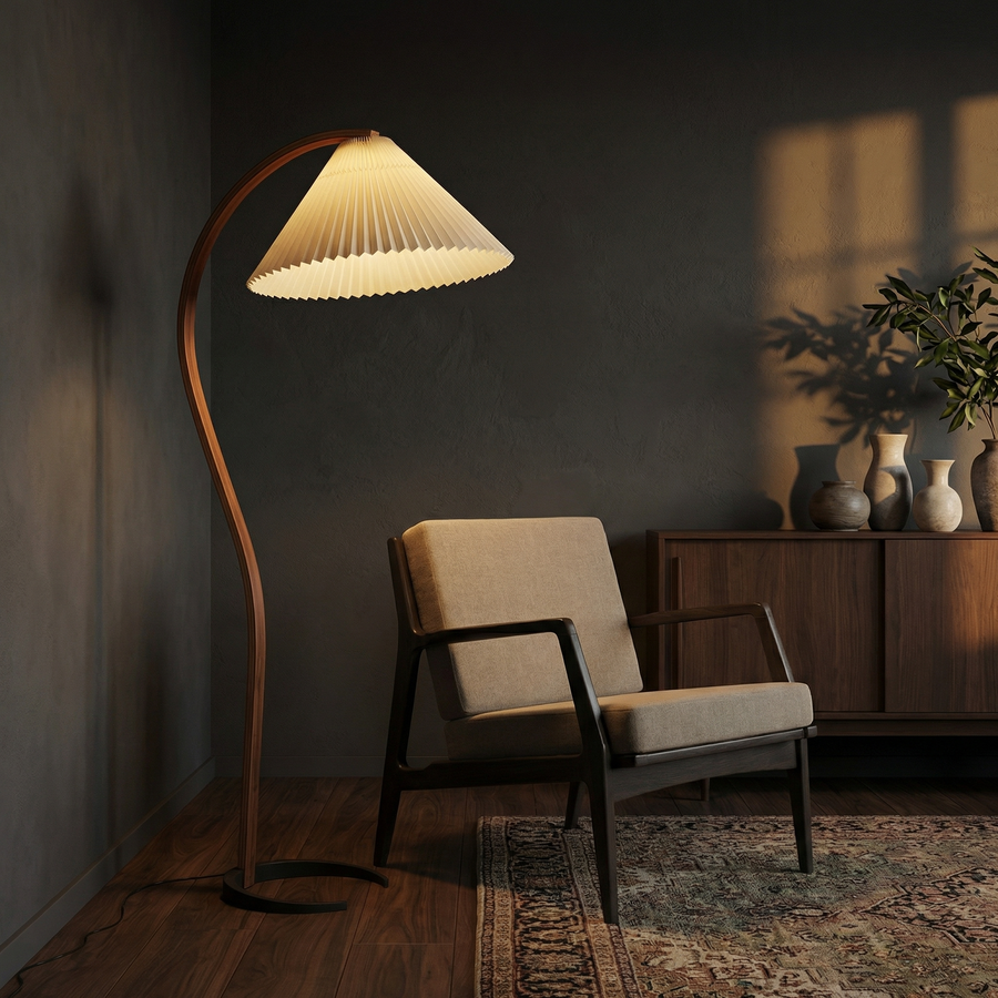 Lampe de sol Caprani – Design scandinave