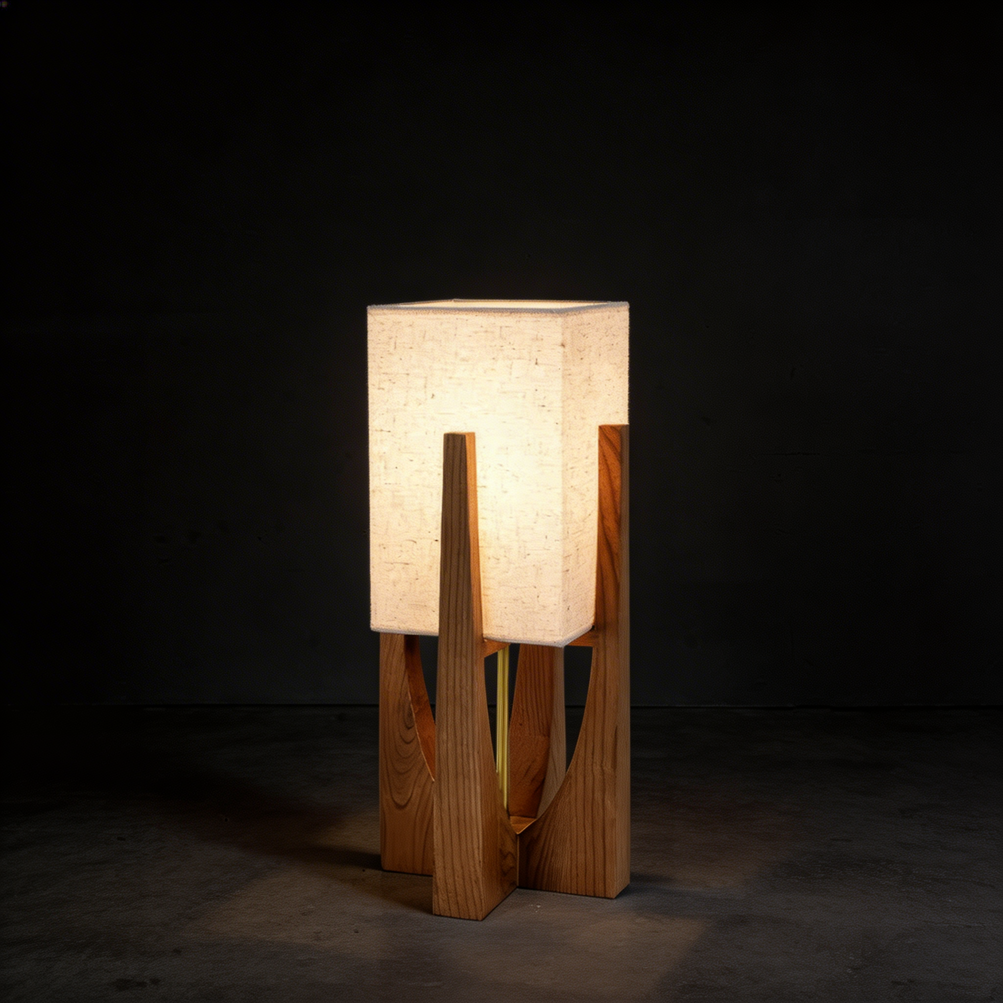 Lampe sur pied Wabi-Sabi – Design de style japonais