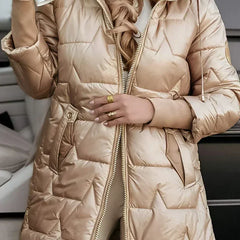 Xalviere | Mila Warme Winterjas met Capuchon Dames