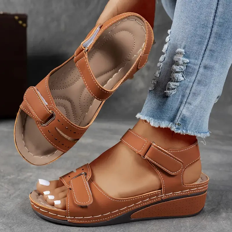Leather Orthopedic Comfort Sandals