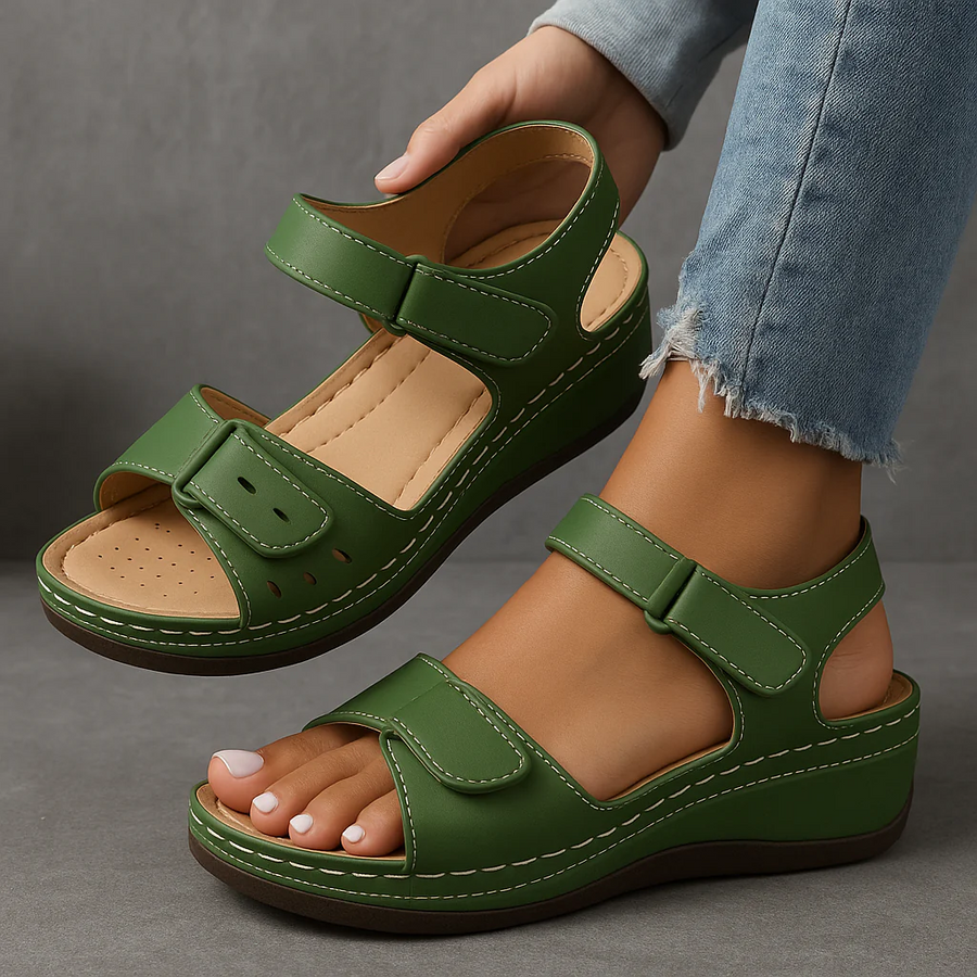 Leather Orthopedic Comfort Sandals