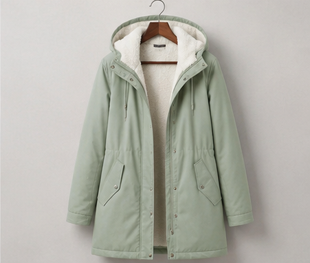 WINTERPARKA MET FLEECEVOERING VOOR VROUWEN