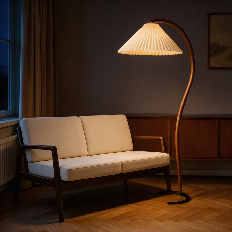 Lampe de sol Caprani – Design scandinave