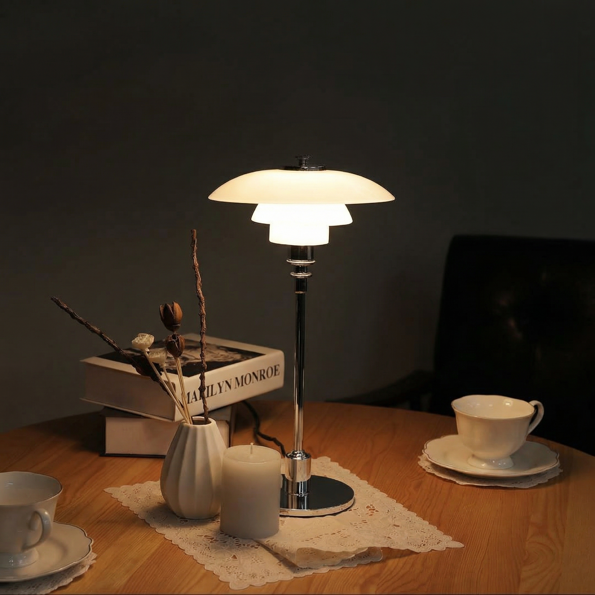 Lampe de table au design danois – Style nordique