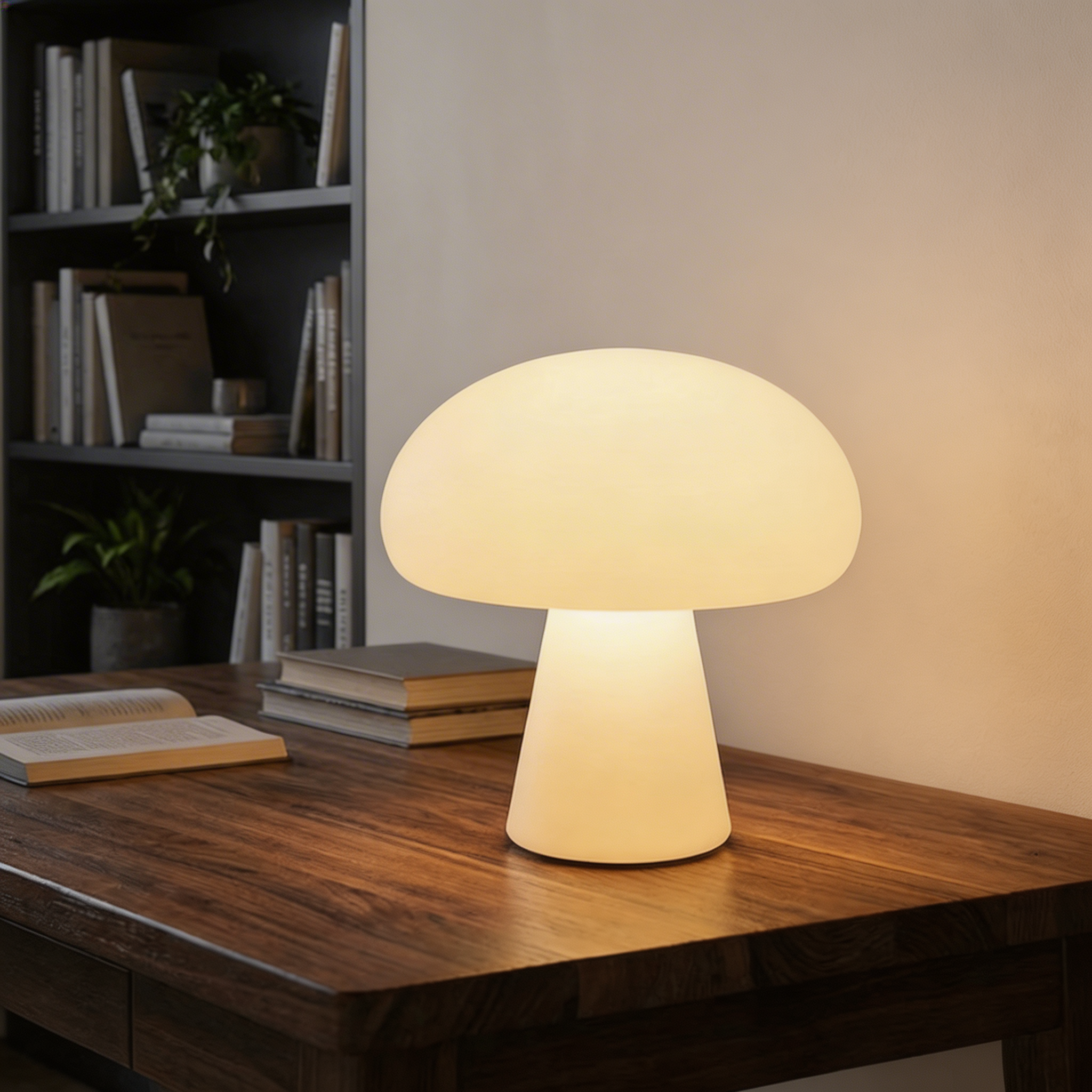 Lampe de Table Champignon – Utilisation Intérieure et Extérieure
