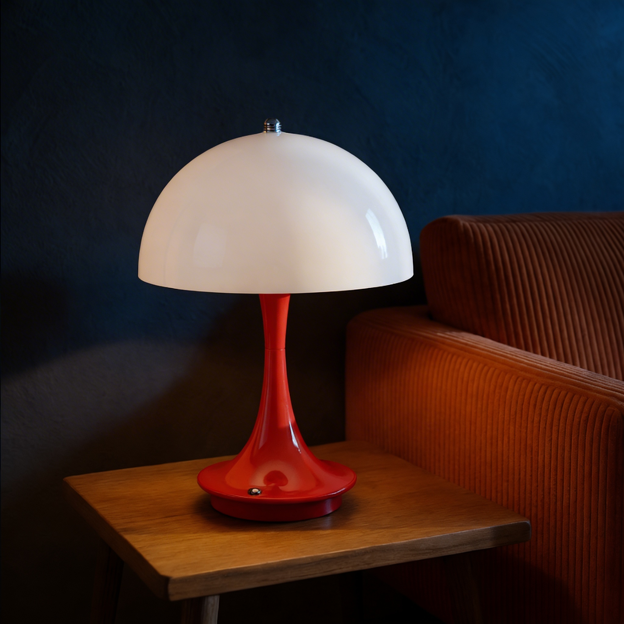 Lampe de Table Champignon – Design Vintage Moderne