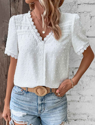 Sophie | V-Ausschnitt-Bluse Für Damen