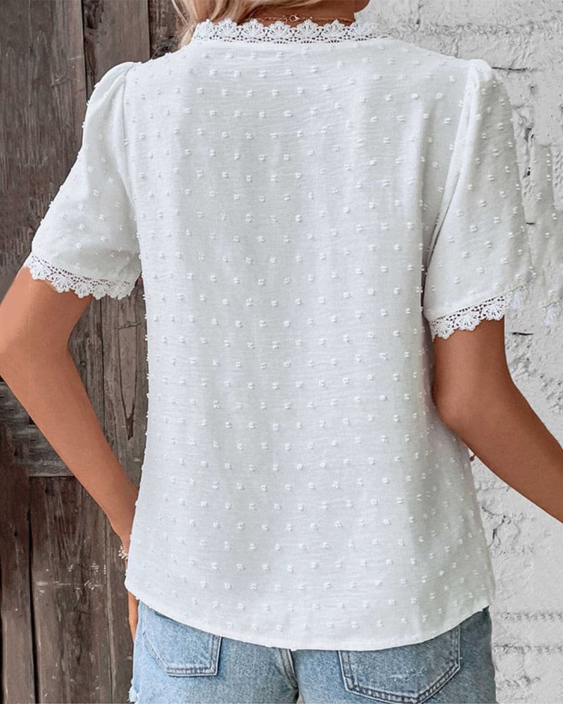 Sophie | V-Ausschnitt-Bluse Für Damen