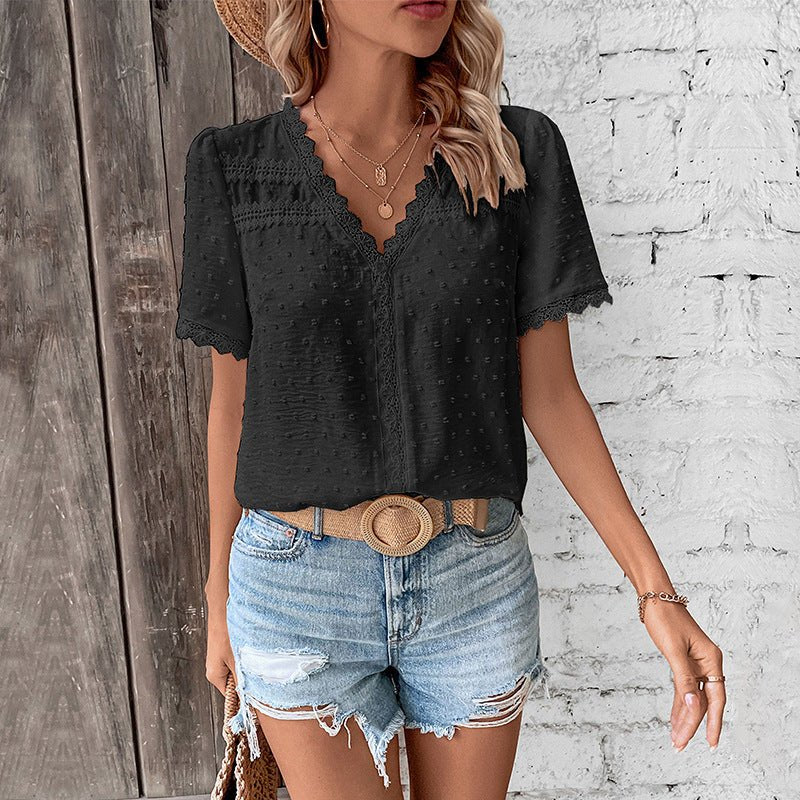 Sophie | V-Ausschnitt-Bluse Für Damen