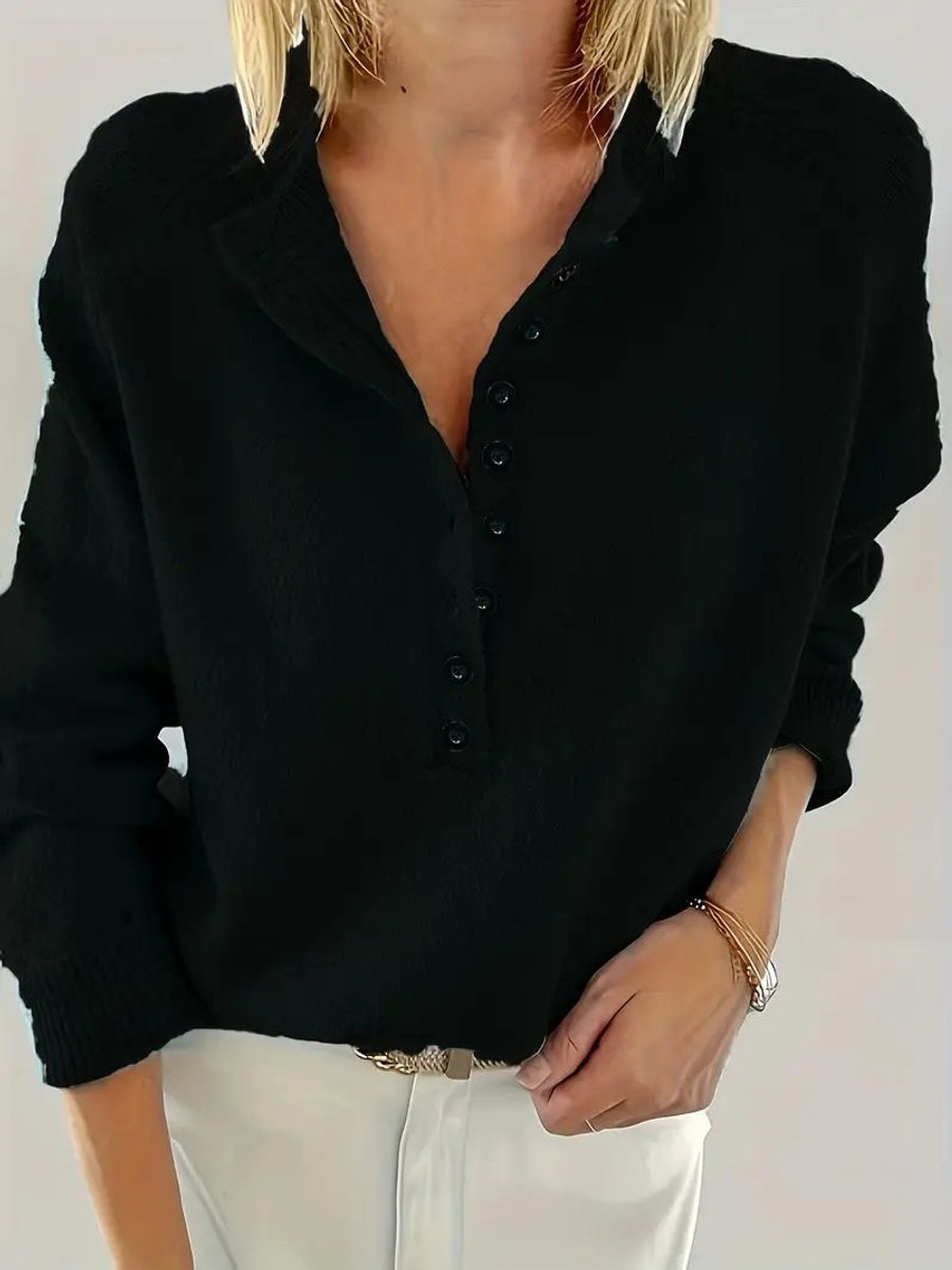 Luisa | Langarm-Strickpullover