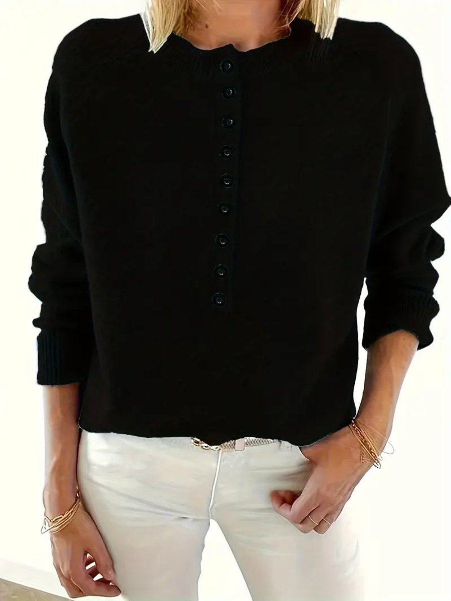 Luisa | Langarm-Strickpullover