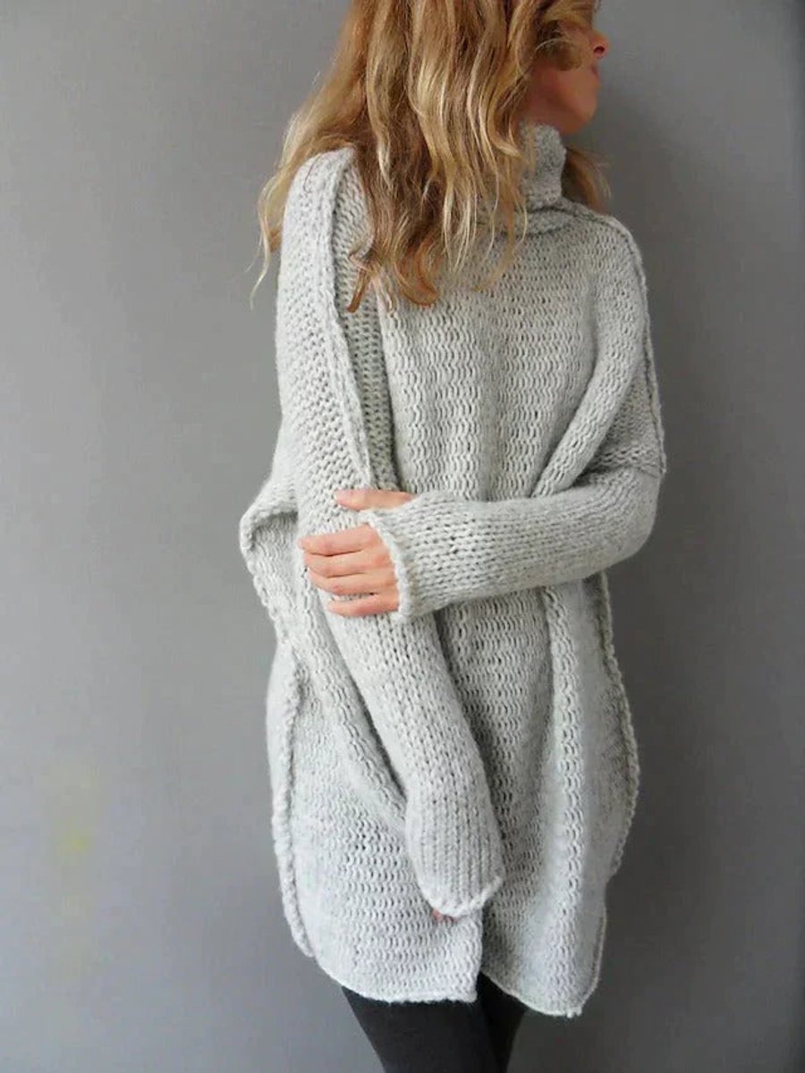 Clara | Oversize-Rollkragenpullover