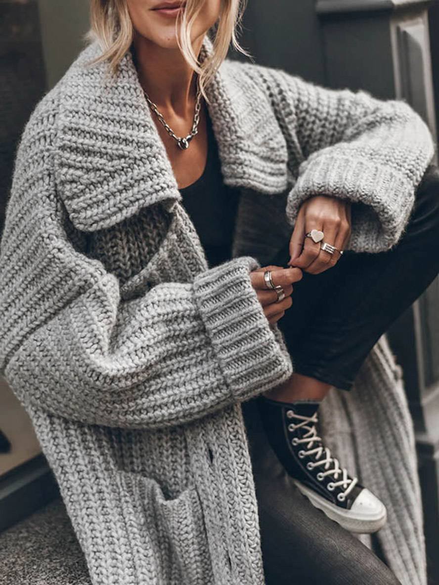 Klara | Rippstrick-Cardigan Für Damen