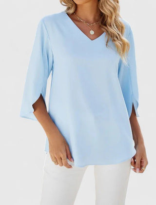 Emilia | Chiffonbluse mit Rüschen für Damen